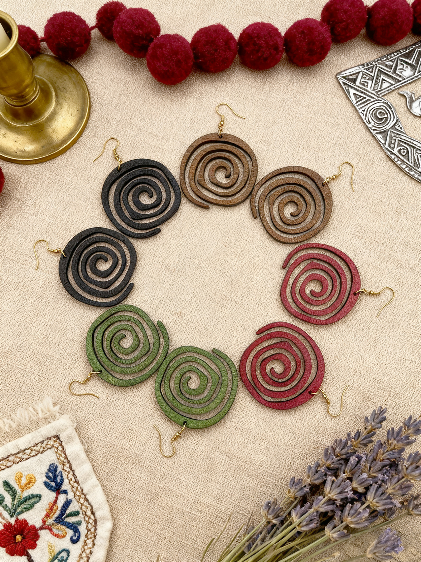 4 Pairs/Set of Vintage-Style W - Ethnic Fashion Wear For Women recensie en prijs