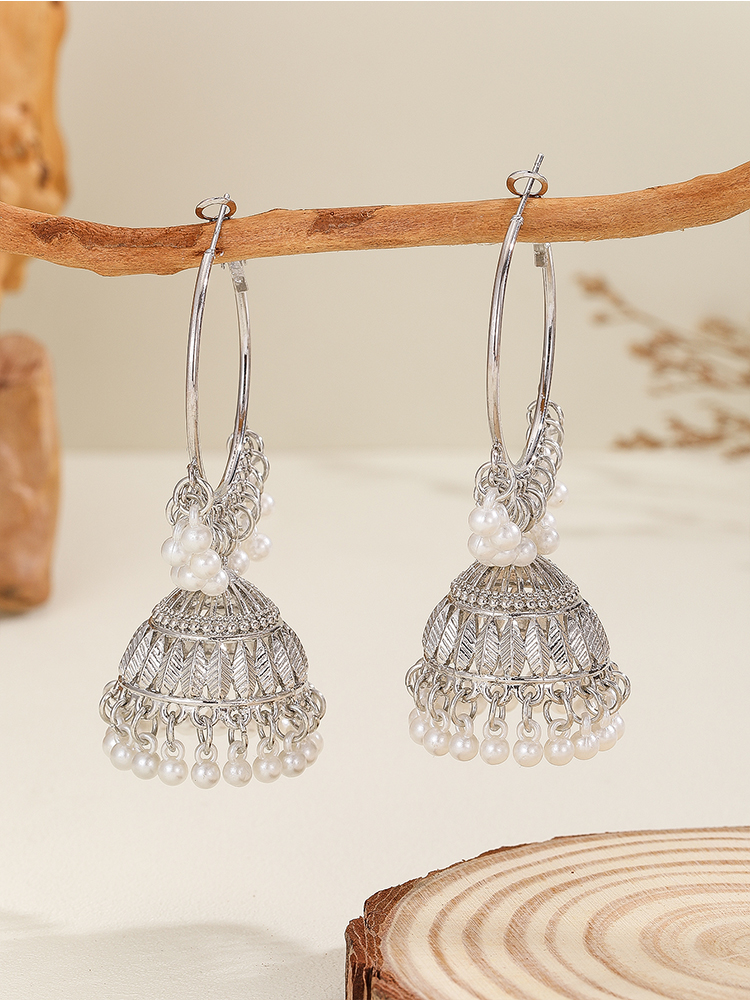1 Pair of Fashionable Hoop Ear - Ethnic Fashion Wear For Women recensie en prijs