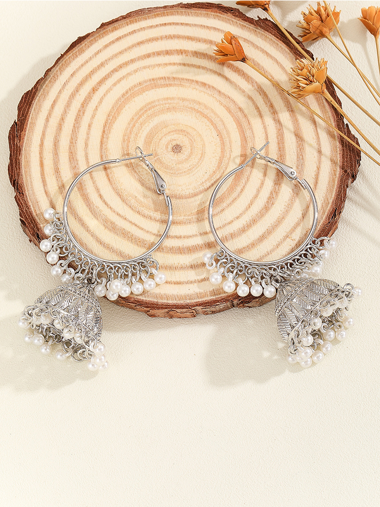 1 Pair of Fashionable Hoop Ear - Ethnic Fashion Wear For Women recensie en prijs