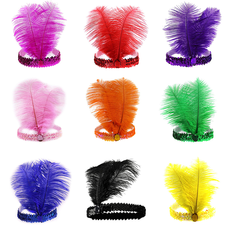 Sequins Feather Crystal Headba - Ethnic Fashion India recensie en prijs