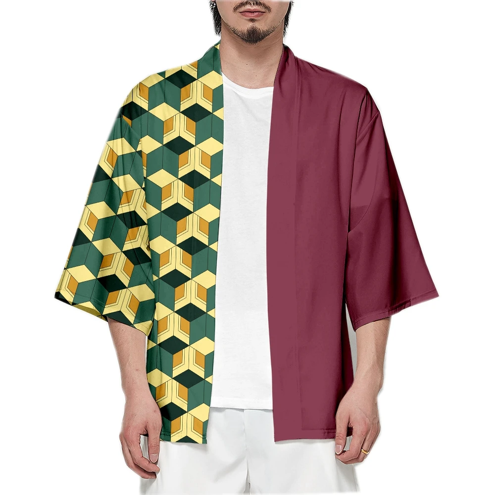 Men Japanese Anime Samurai Tan - Haori Japanese Jacket recensie en prijs